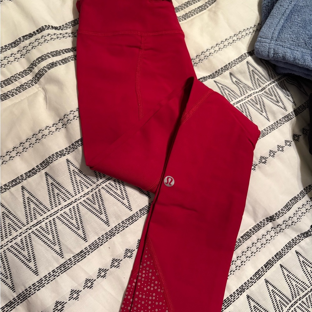 lululemon athletica Red Women's Pants